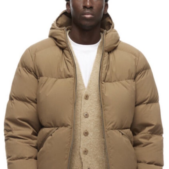 ZARA ORIGINS (MEN) DOWN FEATHER PUFFER JACKET XS - Picture 2 of 6